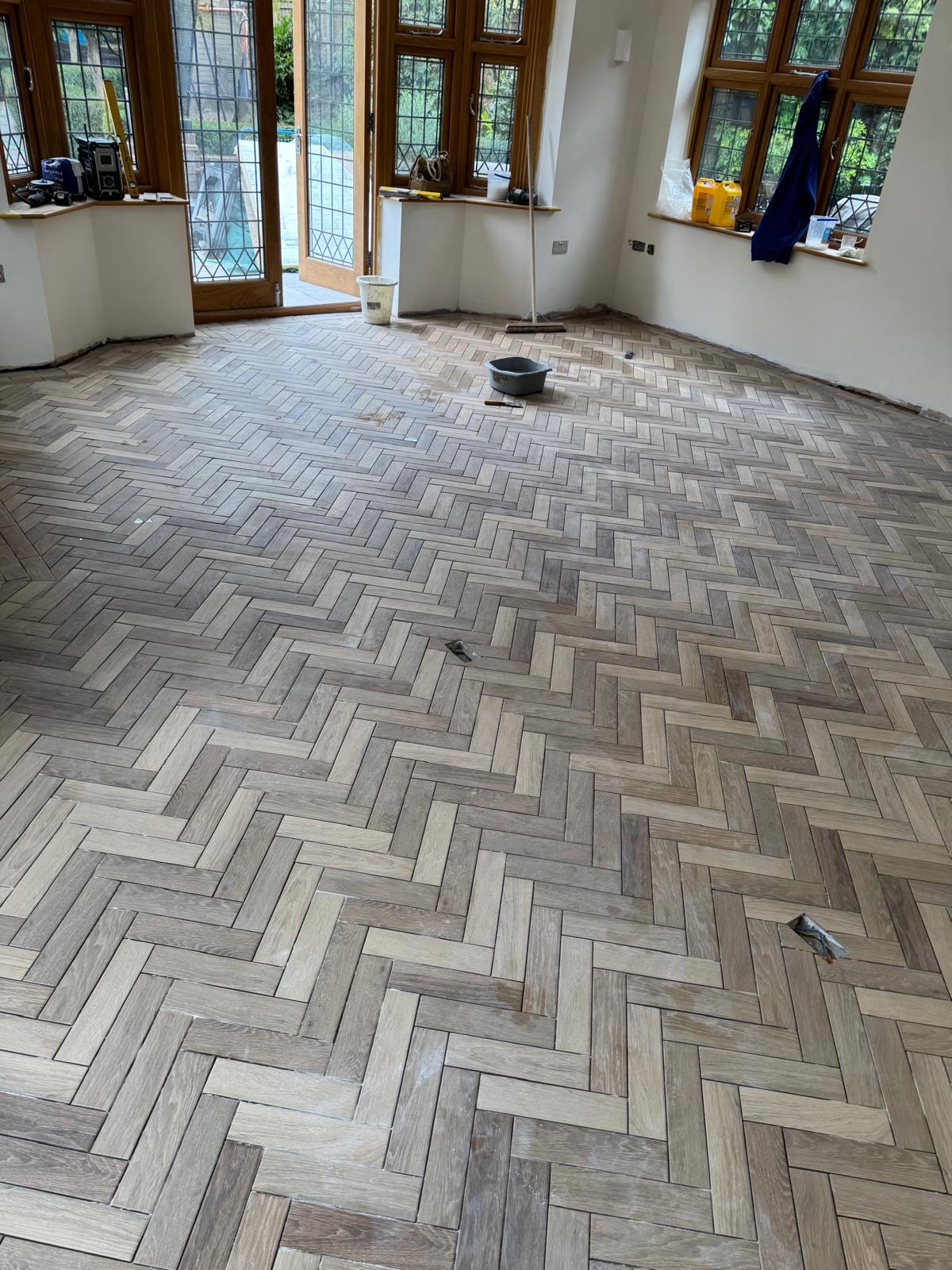 Flooring project showcase by JRG Build