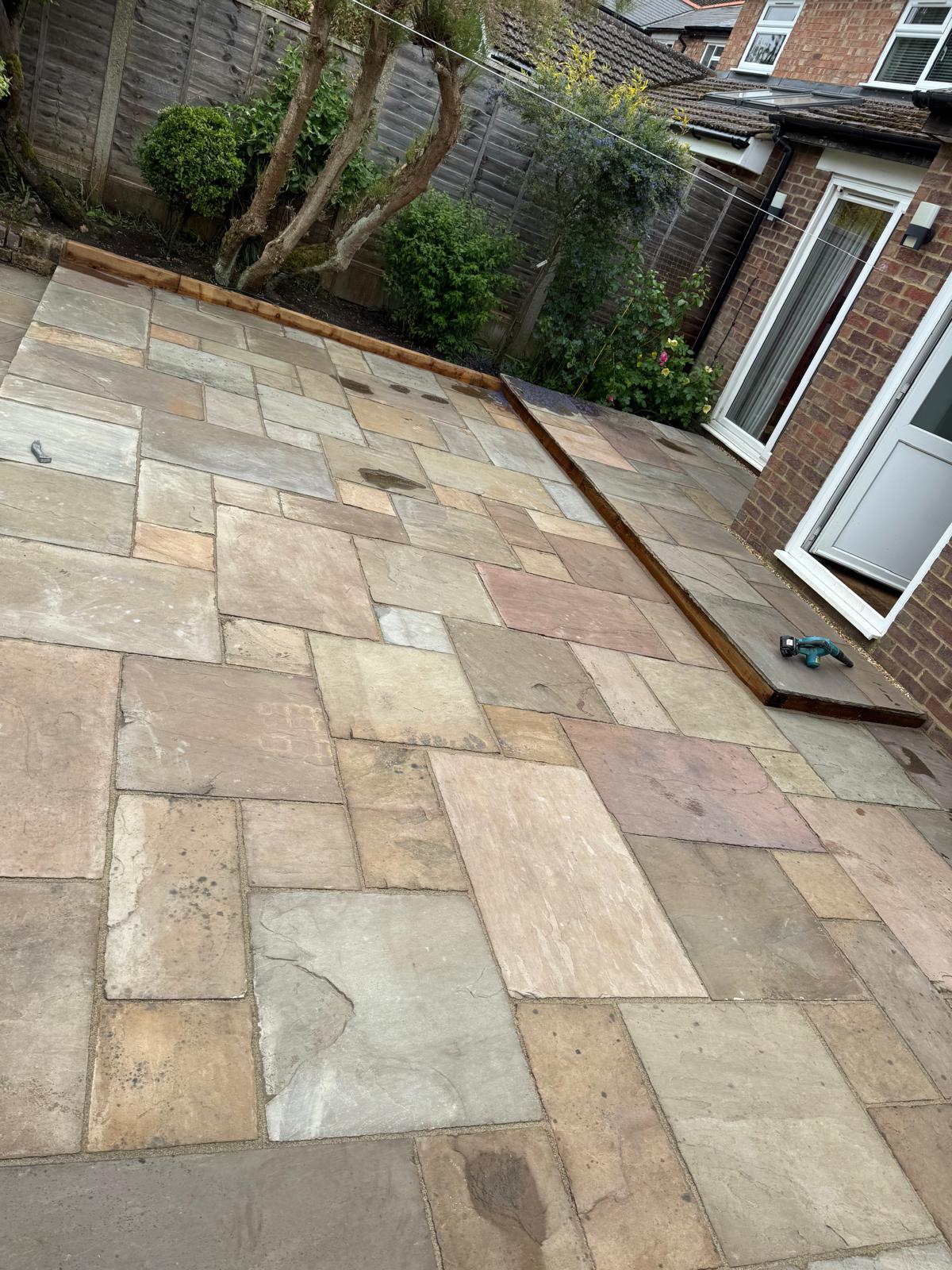 Landscaping project showcase by JRG Build