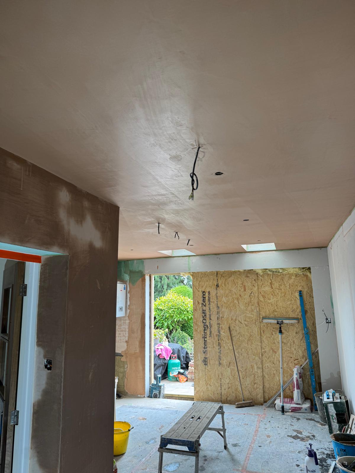 Plastering project showcase by JRG Build
