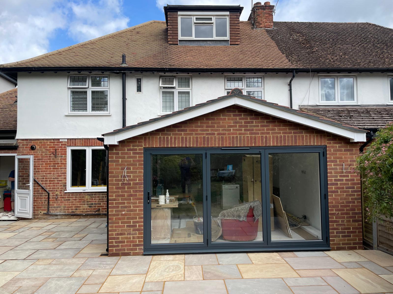 Rear home extension