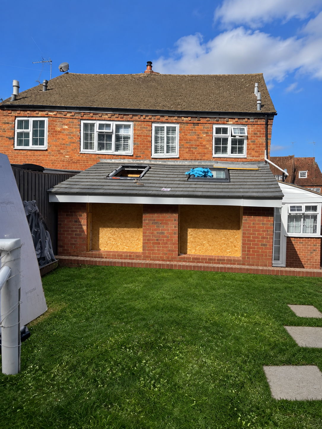 Roofing project showcase by JRG Build